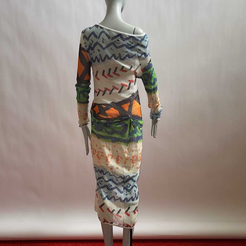 Vivienne Westwood ANGLOMANIA dress fishnet SS14 set of 2 new no tag medium - Picture 16 of 16